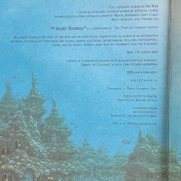 The Secret History of Mermaids and Creatures of the Deep by Professor Ari Berk - Picture 2 of 16